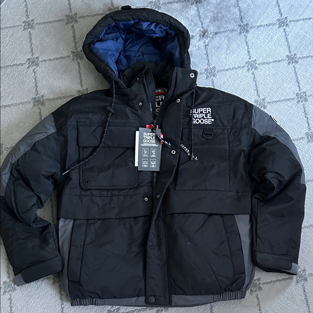 Men's Black Ski Jacket